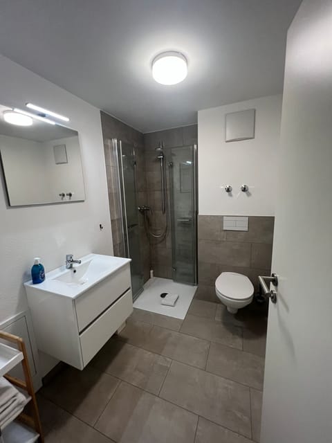 Basic Double Room | Bathroom | Shower, hair dryer, towels, soap