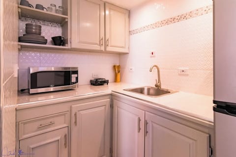 Classic Loft | Private kitchen | Mini-fridge, microwave, stovetop