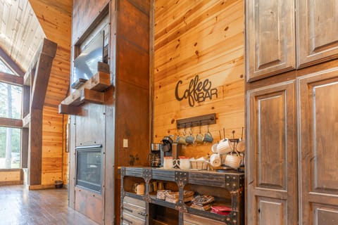 Did someone say coffee bar? You know the rules...first one up makes the coffee!