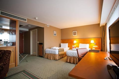Business Twin Room | 1 bedroom, hypo-allergenic bedding, minibar, in-room safe