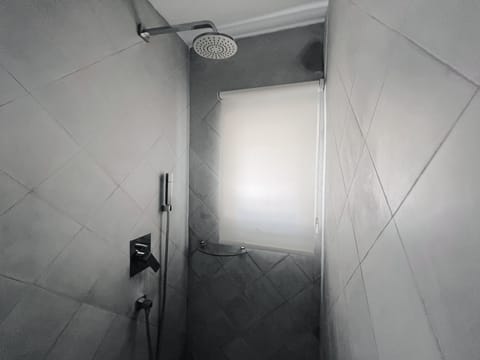 Exclusive Apartment | Bathroom | Shower, hair dryer, towels, soap