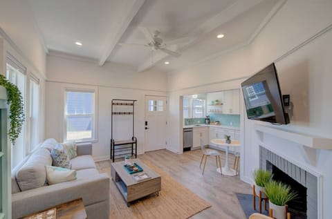 Spacious living area for two