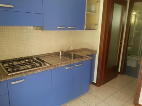 Apartment, 1 Bedroom, Terrace, Garden View | Private kitchen