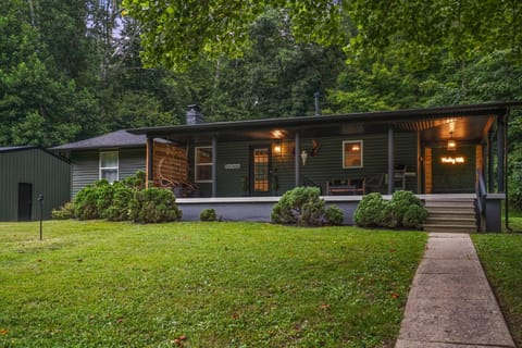 Front view of the cabin