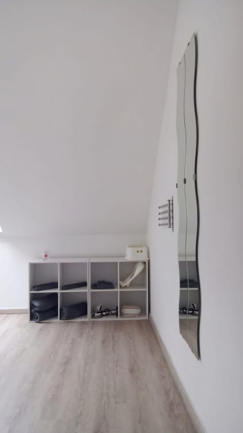 Basic Suite, 2 Double Beds | Bathroom | Shower, free toiletries, hair dryer, towels