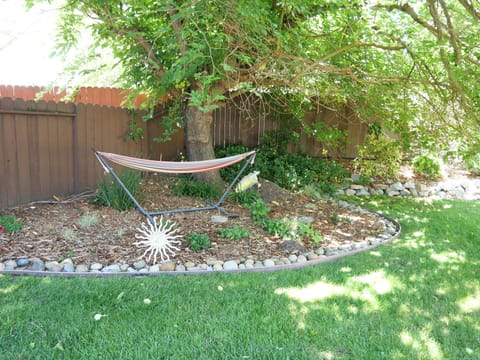 Relaxing Outdoor Hammock.
