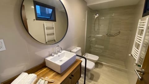 Deluxe Double or Twin Room, City View | Bathroom | Shower, rainfall showerhead, hair dryer, bidet