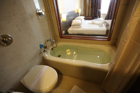 Deluxe Room, 1 Bedroom | Bathroom | Free toiletries, towels