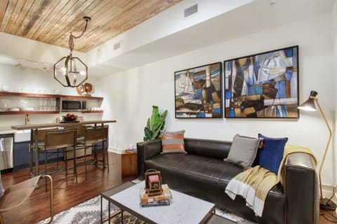 Second Unit Living Area and Kitchen