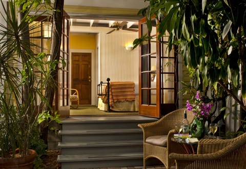 Poinciana Patio, Pool View, Patio - Adult Only | Terrace/patio