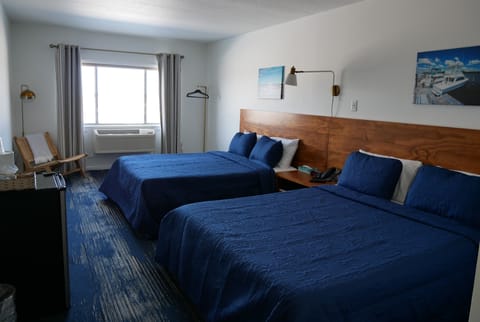 Room, 2 Queen Beds, Marina View | Free WiFi, bed sheets