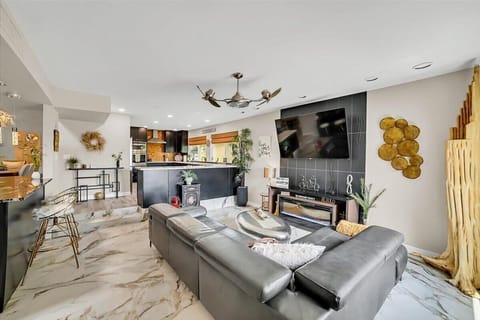 Step down Family Room