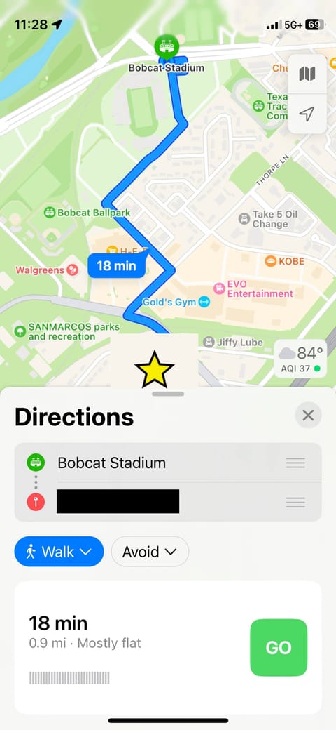 Don't tackle parking hassles – just touchdown and walk to the stadium! ♂️ #GameDayPerks