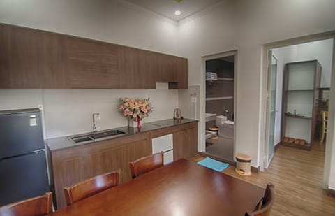 Deluxe Apartment, 1 Bedroom | Private kitchen