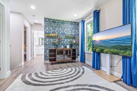 If you consider yourself a coffee snob, you'll adore our upstairs coffee lounge, featuring a Fellow coffee grinder, water kettle, pour-over coffee makers, and a variety of syrups to craft your perfect cup.