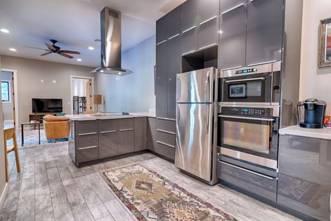 House | Private kitchen | Full-size fridge, microwave, oven, stovetop