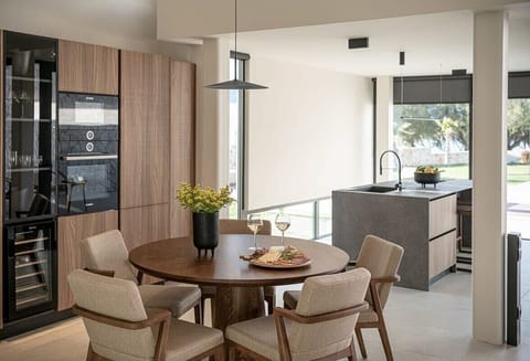 High quality equipment in the kitchen area to enjoy your meals carefree