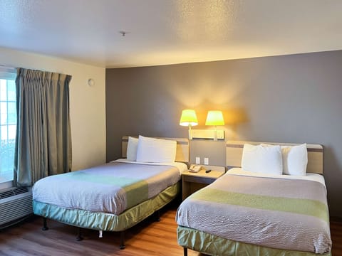 Standard Room, 2 Queen Beds, Non Smoking, Kitchenette | Free WiFi, bed sheets