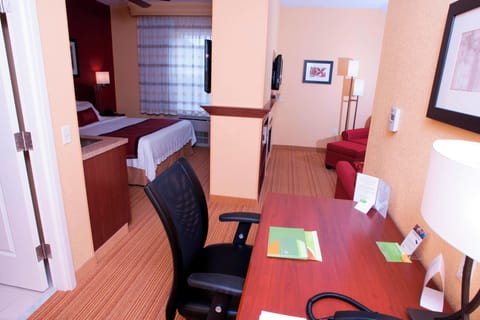 Suite, 1 King Bed with Sofa bed, Fireplace | In-room safe, desk, iron/ironing board, cribs/infant beds