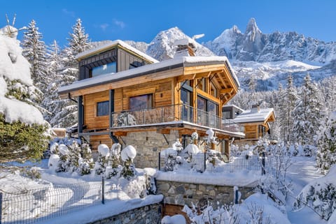 Chalet Red Fox with impressive mountain backdrop