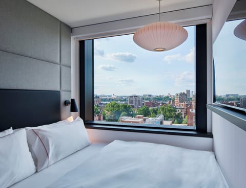 Room, 1 King Bed, City View | View from room