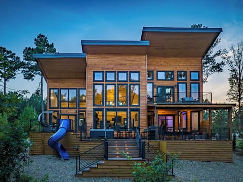 Back of the Cabin, overlooking the Lower Mountain Fork River