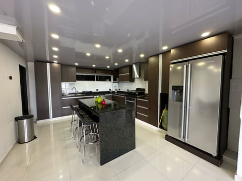 Luxury Apartment 4 rooms 401 | Private kitchen | Full-size fridge, microwave, oven, dishwasher