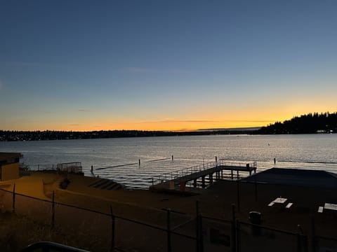 Beach access two blocks down the street