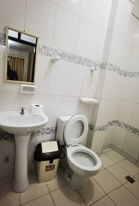 Standard Double Room | Bathroom | Shower, rainfall showerhead, towels, soap