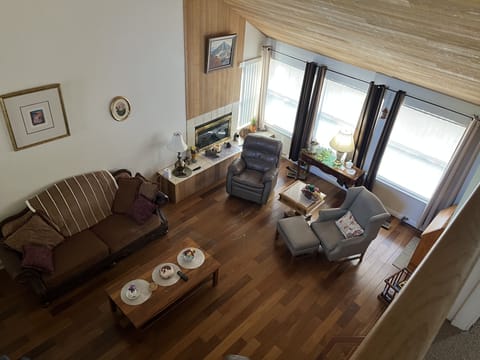 Living Room from the loft