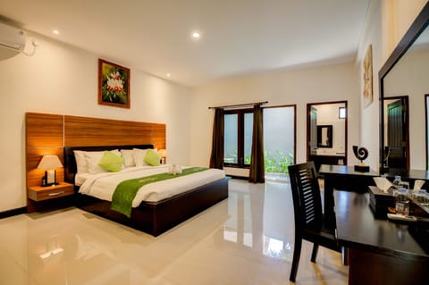 Deluxe Villa, 2 Bedrooms, Private Pool | 1 bedroom, in-room safe, desk, iron/ironing board