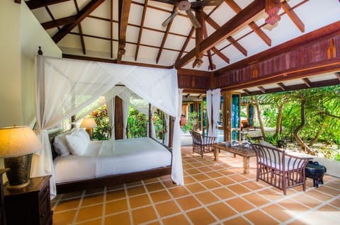 Two-Bedroom Beach Villa | Minibar, in-room safe, individually decorated, individually furnished