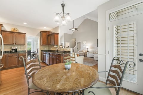 Enjoy your morning coffee in the breakfast nook.