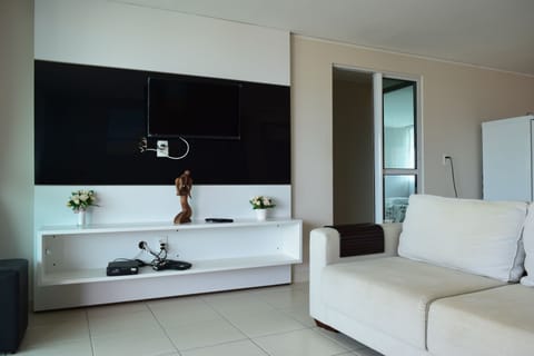 Grand Apartment, 3 Bedrooms, Sea View | Living area | LED TV