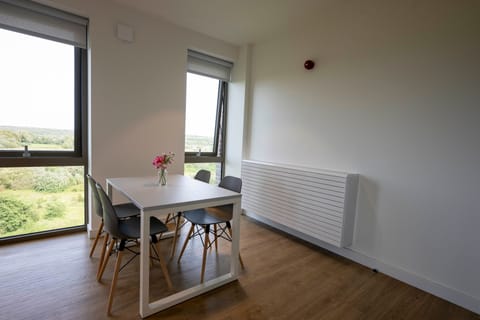 Shared fridge, microwave