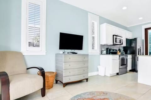 Living Room into Kitchen