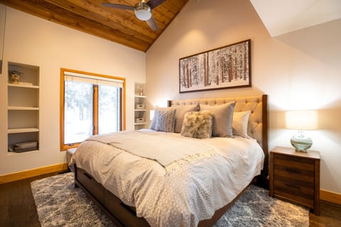 Main Master boasts a KING Bed