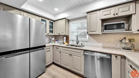 State-of-the-art kitchen with all the tools you need for family meals.