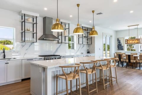 We provide a starting amount of dish soap, paper towels, and trash bags!