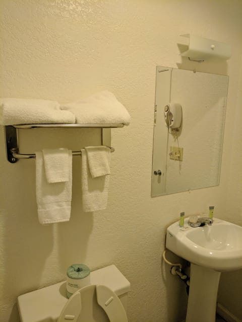 Double Room (Smoking) | Bathroom | Combined shower/tub, free toiletries, hair dryer, towels