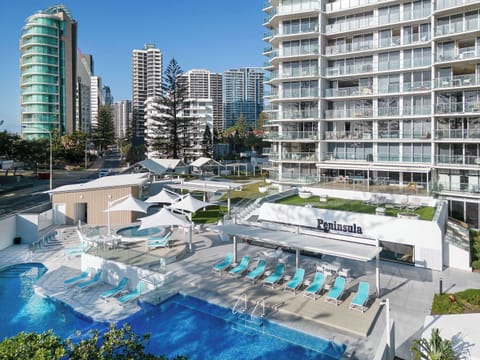 Indoor pool, outdoor pool