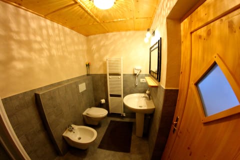 Double Room | Bathroom | Shower, free toiletries, hair dryer, bidet