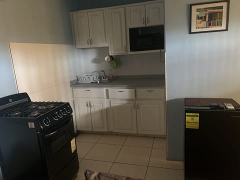 Apartment, 1 Bedroom, Balcony | Private kitchen | Microwave, stovetop, coffee/tea maker, cookware/dishes/utensils