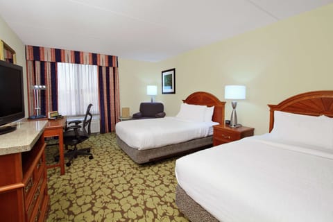 Room, 2 Double Beds (With Drinks-Snacks) | Pillowtop beds, in-room safe, individually decorated
