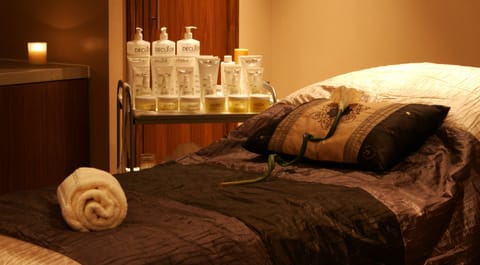 Body treatments, aromatherapy, body wraps, body scrubs, facials