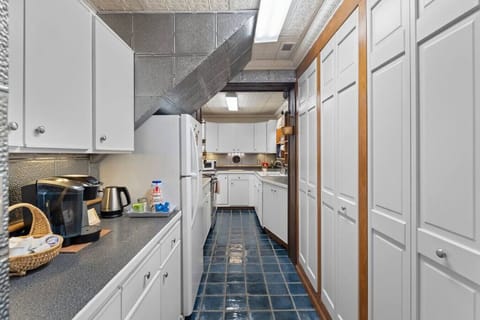 Our sleek countertop with different appliances perfect for your culinary adventures