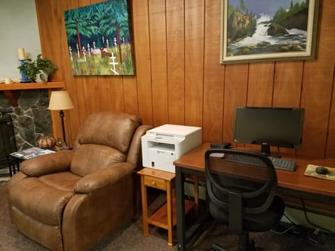 Lobby sitting area