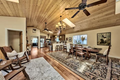 Great room with Living room , Dinning and Kitchen. A Fire Place also