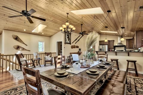 Great room with Living room , Dinning and Kitchen. A Fire Place also