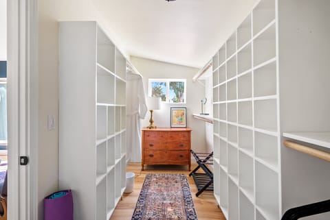 Master also features a walk in closet!